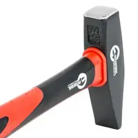 Молоток слюсарний 500 г ручка з фібергласу INTERTOOL HT-0205