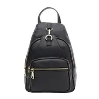 Шкіряний жіночий рюкзак Borsa Leather K1162-black