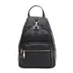 Женский кожаный рюкзак Borsa Leather K1162-black