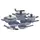 Набор посуды 12 пр Forest Line Berlinger Haus BH-1584