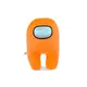 Мягкая игрушка Weber Toys космонавт Among Us 20 см оранжевый (WT6676)
