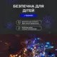 Гирлянда роса на пульте 200 метров на 2000 led светодиодов капля белый провод синяя 2000L200MWBL