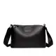 Женская кожаная сумка Borsa Leather k12511bl-black