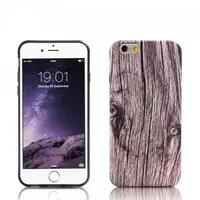 Силиконовый чехол Wood iPhone 6/6s серый REMAX 601603