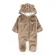 Комбинезон на молнии с капюшоном велсофт Warm Bear
