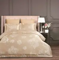 Комплект постільної білизни 160х220х2 см Жаккард Dahlia Passion Arya AR-TR1004170