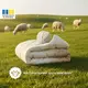 Одеяло шерстяное Woolly 200х220 см IDEIA 400 гр/м2 зимнее, теплое, натуральное, овечья шерсть