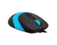 Мышь компьютерная проводная A4Tech Fstyler FM10S Black/Blue синяя