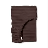 Простыня сатин на резинке для коляски и люльки 40x80 WALNUT