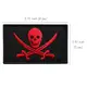 Набор шевронов  2 шт с липучкой Пират Jolly Roger Веселый Роджер 5х8 см вышитый патч нашивка шеврон