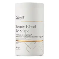 Протеин OstroVit Beauty Blend for Shape, 360 грамм Сливочная клубника