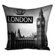 Подушка c принтом габардиновая London 50x50 (5P_VOL036)