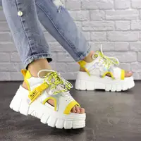 Жіночі стильні босоніжки Fashion Sabella 1568 39 розмір 24,5 см Білий