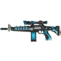 Автомат свето-звуковой ZIPP Toys Оружие будущего Cиний