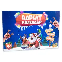 Набор для творчества Strateg Адвент календар на украинском языке 30296
