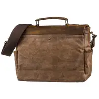 Солідний портфель на плече Vintage 20119 Коричневий