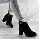 Ботильоны женские Fashion Magnolia 2371 40 размер 25,5 см Черный