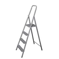 Драбина складна Eurogold STEEL HOME 214 147 см срібляста
