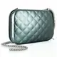 Клатч на молнии OGON Quilted ledy bag, платиновый