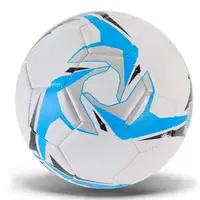МЯЧ ФУТБОЛ №5, PVC,330 ГР, (ГОЛУБОЙ)
