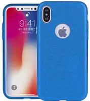 Чехол-накладка TOTO TPU Shine Case iPhone X Blue