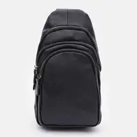 Чоловічий рюкзак шкіряний Keizer K14036bl-black