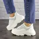Женские кроссовки Fashion Cyber 1662 37 размер 23,5 см Белый