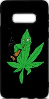 Чехол-накладка TOTO Cartoon Soft Silicone TPU Case Samsung Galaxy S10e Cannabis Black