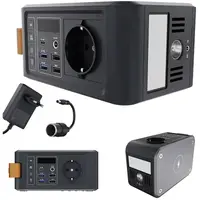 Зарядная станция PowerPlant PP-286 24000mAh, PD 18W, AC 120W, DC12-16.8V, USB-C, 2xUSB QC3.0, Wireles