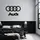 Деревянное настенное панно для декора в форме значка Audi