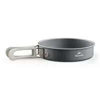 Сковорідка зі складаною ручкою Naturehike CNK2450CF010, 17,5 см, алюміній