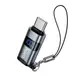 Переходник HOCO Type-C male to Type-C female screen display adapter UA44A |PD 100W|