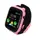 Умные часы Smart Baby Смарт-часы UWatch K3 Kids waterproof smart watch Black/Pink