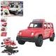 Конструктор Limo Toy Полиция KB-055 68 деталей красный