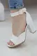 Женские босоножки Fashion Zachary 2703 40 размер 25,5 см Белый