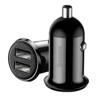 Адаптер автомобильный BASEUS Grain Pro Car Charger |2USB, 4.8A| (CCALLP-02)