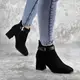 Ботильоны женские Fashion Macy 2321 40 размер 25,5 см Черный