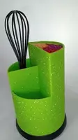 Колода для ножей Edenberg EB-3646-Green 16.3х16.3х23.9 см зеленая