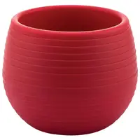 Горшок для цветов Colorful 0,55 л красный