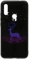 Чехол-накладка TOTO Night Light Print Glass Case Xiaomi Redmi 7 Deer