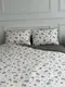 Постельное белье семейное Dushka Home Муслин 21739 160х215х2 см
