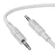 Кабель HOCO Spirit transparent AUX audio cable UPA27 |1.2M|