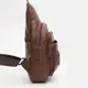 Мужской кожаный рюкзак через плечо Keizer K1223abr-brown