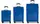 Чемодан Gabol Lisboa L Blue 122747-003