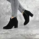 Ботильоны женские Fashion Guinness 2364 40 размер 25,5 см Черный