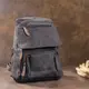 Компактный женский текстильный рюкзак Vintage 20194 Черный