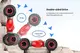 Трюковая машинка на радиоуправлении Twist Desert 4WD с полным приводом, внедорожный джип-перевёртыш для детей и взрослых,