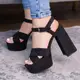 Женские босоножки Fashion Balagur 3081 39 размер 25,5 см Черный
