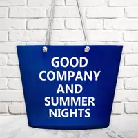 Сумка пляжна Malibu Good company and summer nights 50х36х15 см (MAL_20J030)