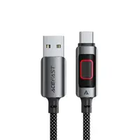 Кабель ACEFAST USB-A to USB-C fantasy color series braided Charging data cable C21-04 |1.2m, 3A|